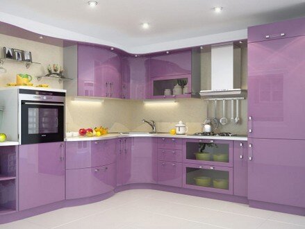 эмаль гляниц фиолетовая кухня