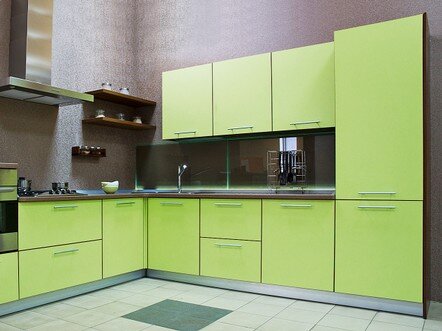 кухни эмаль зеленый
